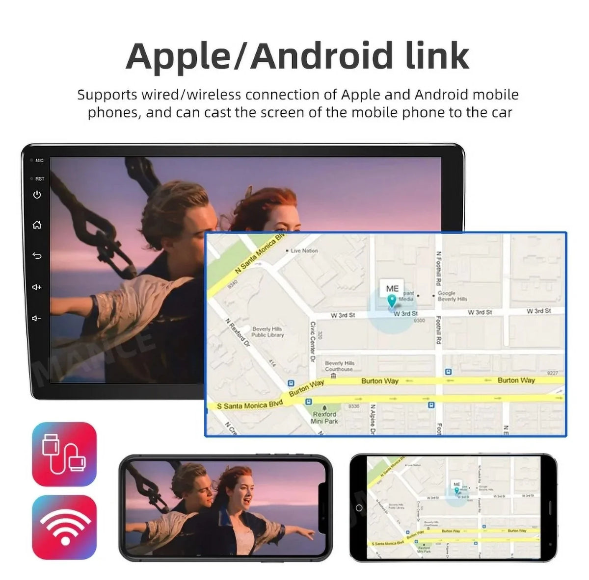 2+32GB 1280*720 Car 6 Player For IPS Radio Android Stereo 2004-2015 12.0 WiFi Navi 9" CarPlay Mazda GPS