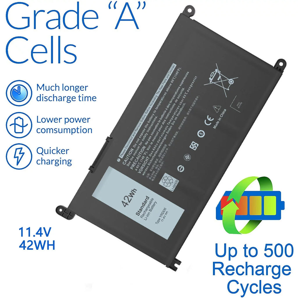Inspiron FAST 2-in-1 5480 14 5482 series Type 5000 Battery For VM732 YRDD6