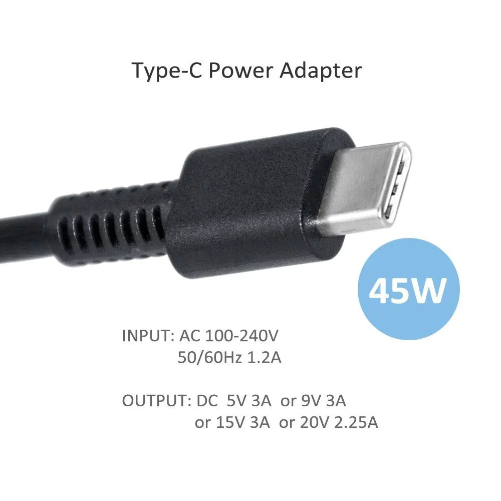 M5 AC Elite Supply Laptop Cord Chromebook Adapter Charger For Power Table T8Z05UT#ABA G1 Touch 6Y54 x2 1012 Notebook HP PC
