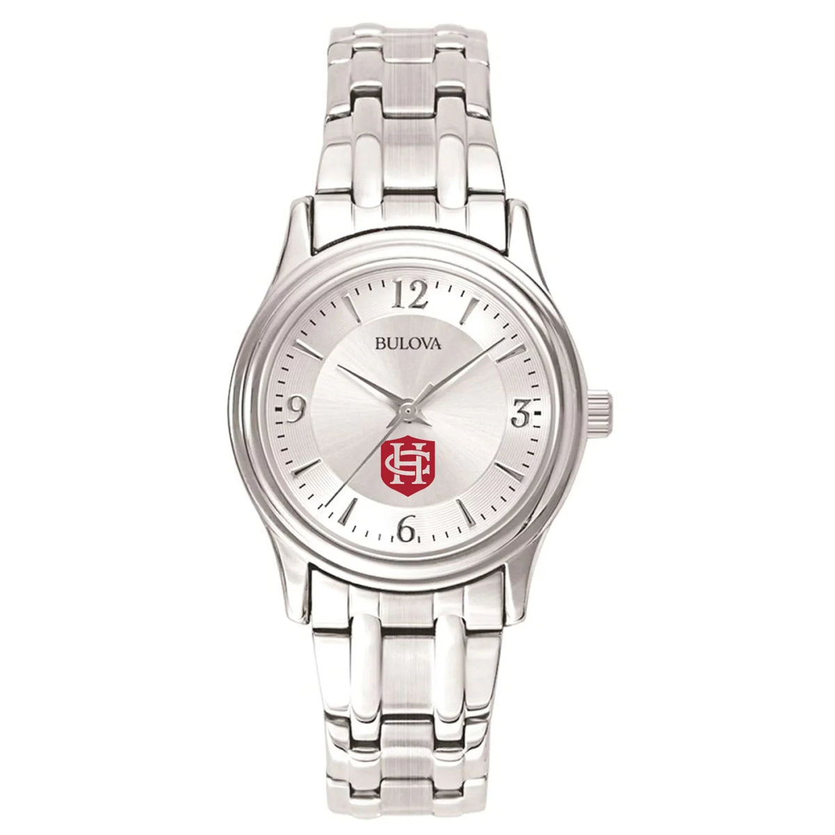 Quartz Silver Watch Bulova Women's Dial Stainless Steel Silver-Tone Panthers Hanover