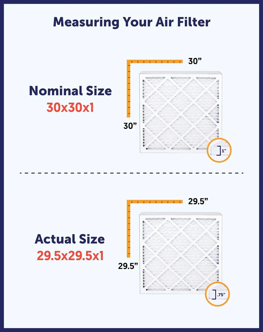 MERV 12 8 Filter 12x26x1a IN King 26 x | | dimension: USA .75" Actual | Air MADE Pleated Filter Filters HVAC x A/C 4-PACK Furnace |