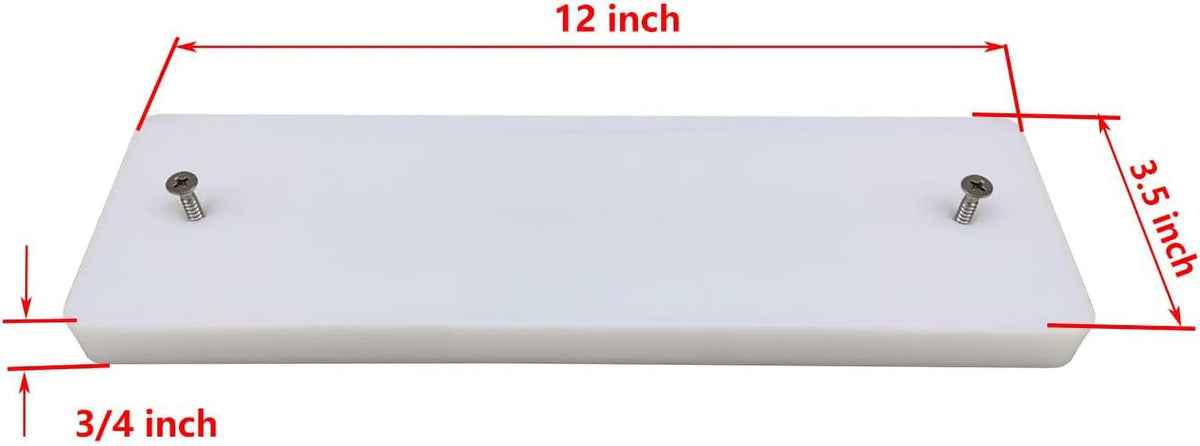 Hardware Mounting Board Kit/Transducer Marine-Grade Transducer Resistant Plate Boat Mounting