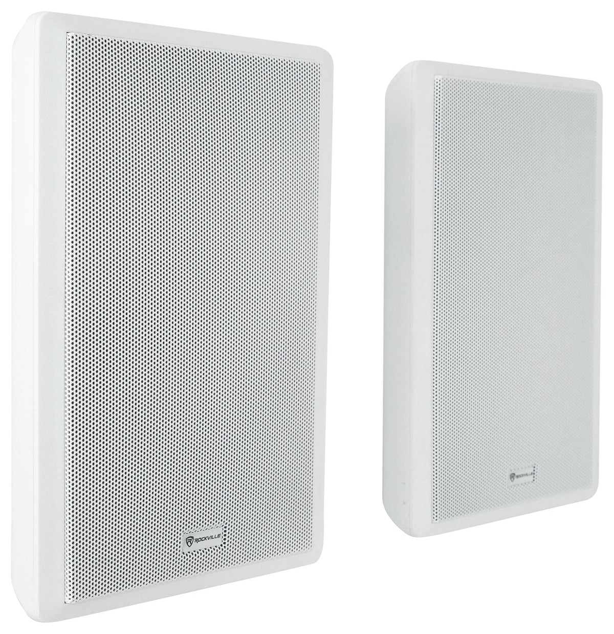 Pendant+8 Slim JBL Restaurant/Bar/Cafe Wall Speakers 4 6-Zone Amplifier+4 White