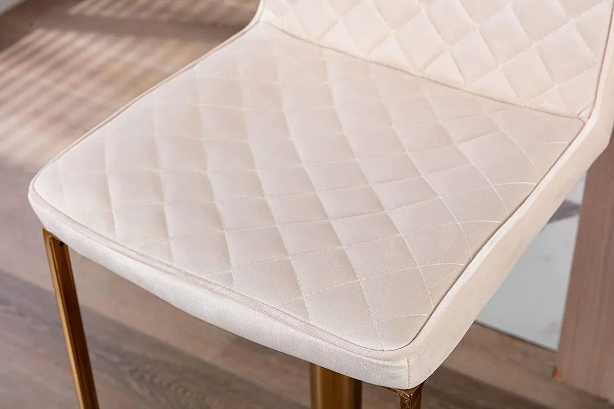 Kitchen Swivel para Counter Stools Barstools Chair Velvet Gold for Adjustable Island cocina Set Modern Height Stools Chairs Stools xrboomlife barra de of Height Island (Ivory sillas