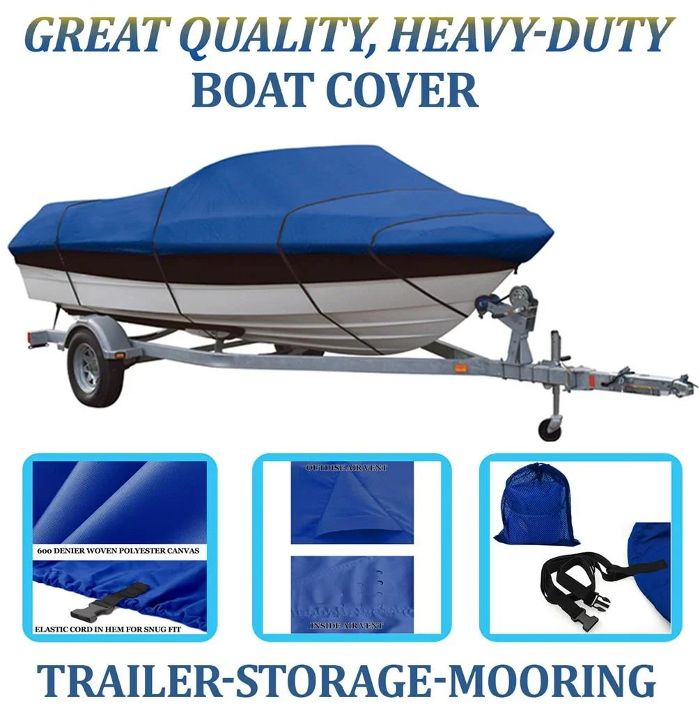 for BOAT Compatible 176 2014 ADVENTURER STARCRAFT COVER grade BLUE, GREAT
