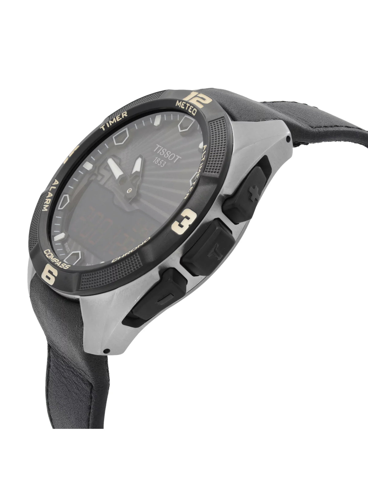 Men Tissot T-Touch Dial Parker Black T091.420.46.061.00 Watch Tony Expert Solar