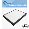 300 with Blueair Replacement Purifier Blueair Air 200 for - & Compatible Filter 4-Pack Filter Air 303