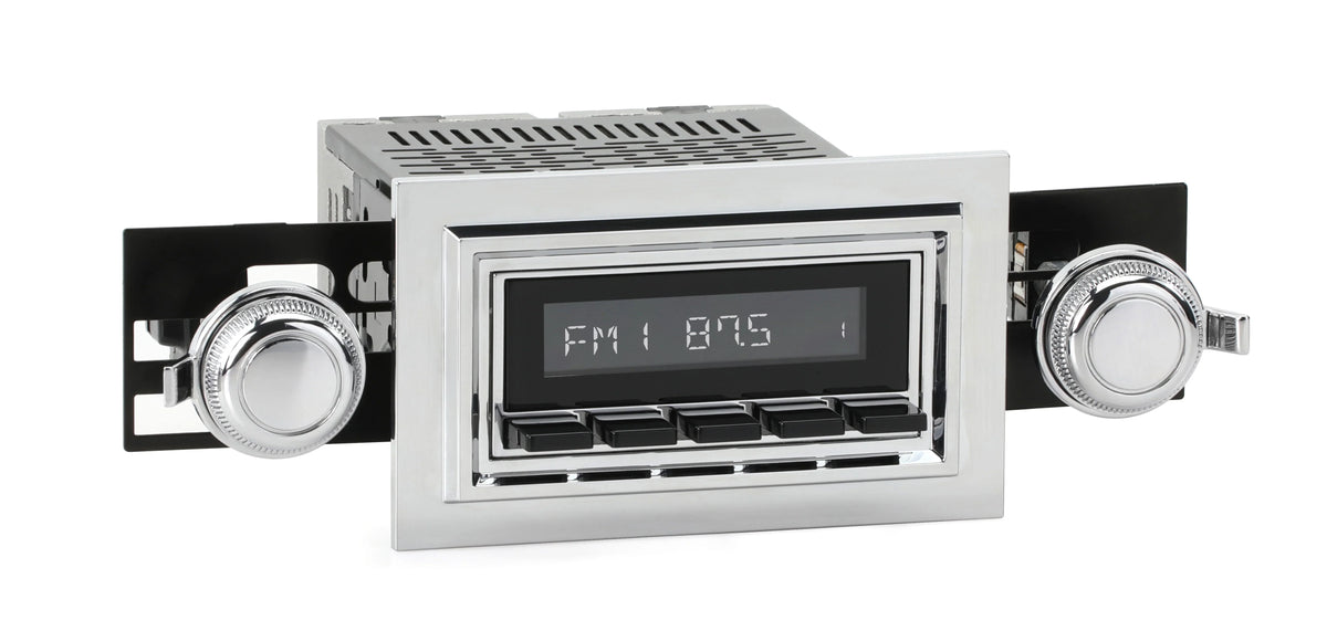 1977-85 AM/FM Compatible Features Bluetooth, AUX, RetroRadio Capri with Mercury Include LACB-M1-121-03P-73PMC3